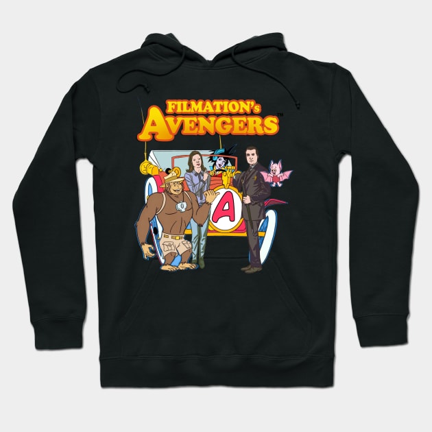 Filmation's The Avengerers! Hoodie by Andydrewz